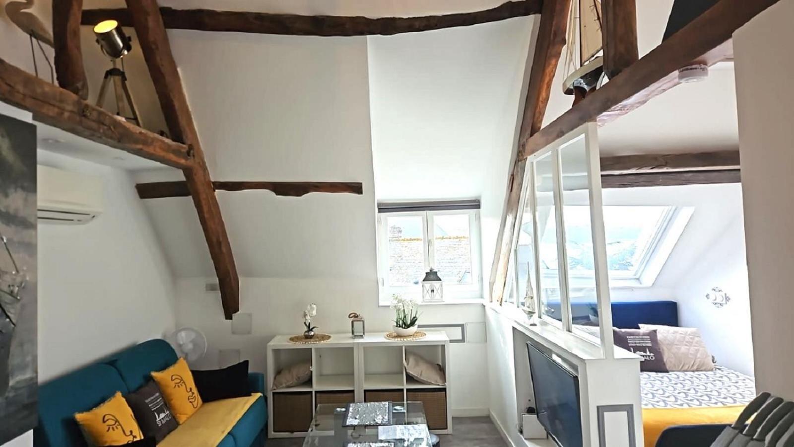 Logement Entier Saint Malo Vue Mer, Proche Ferry, Commerces Et Plage Solidor 50 M 외부 사진