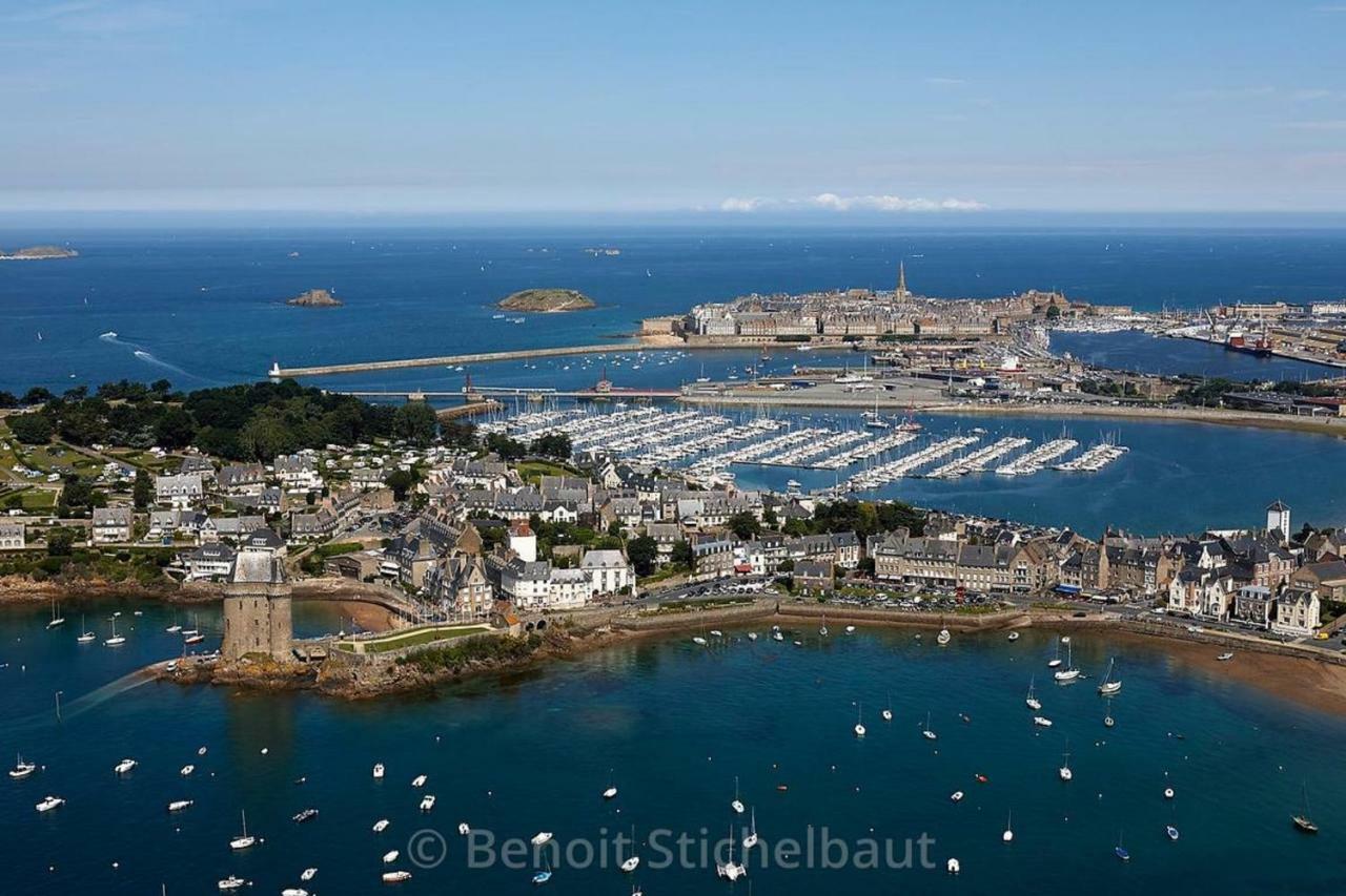 Logement Entier Saint Malo Vue Mer, Proche Ferry, Commerces Et Plage Solidor 50 M 외부 사진