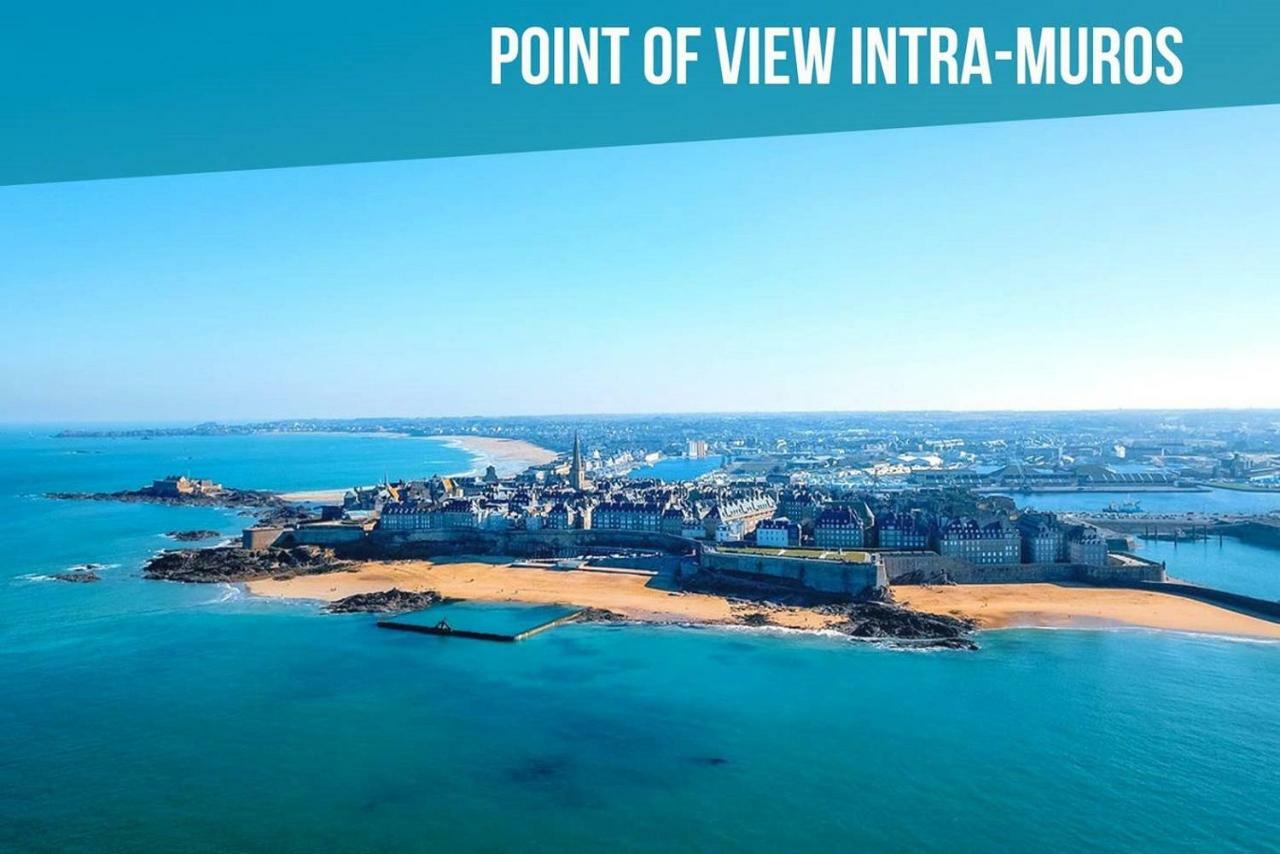 Logement Entier Saint Malo Vue Mer, Proche Ferry, Commerces Et Plage Solidor 50 M 외부 사진